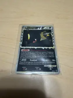 Pokemon Umbreon 86/90 Undaunted SWIRL ON MOON - Image 1