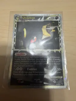 Pokemon Umbreon 86/90 Undaunted SWIRL ON MOON - Image 2