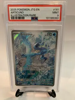 Pokemon Articuno Illustration 2025 Journey Together 161/159 PSA Mint 9 - Image 1