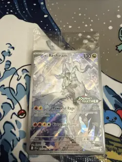 N's Reshiram Stamped Promo - Pokemon Journey Together 167/159 - Sealed - Image 1