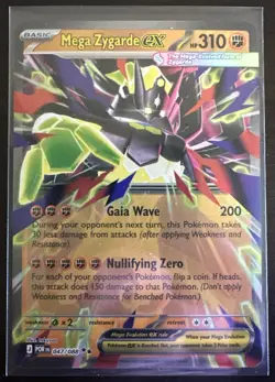 2026 Pokemon Perfect Order Mega Zygarde ex #047/088 Double Rare - Image 1