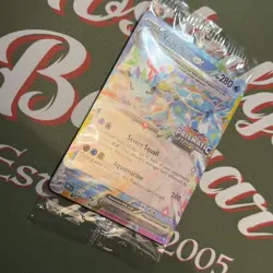 Pokemon TCG - Prismatic Evolutions - Stamped Vaporeon Ex 023/131 - SEALED Mint - Image 4