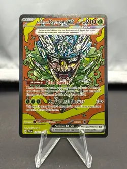 Teal Mask Ogerpon ex - 145/131 - Pokemon Prismatic Evolutions Special Rare NM - Image 1