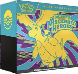 Pokemon Elite Trainer Box Mega Evolution Ascended Heroes Dragonite - Image 1