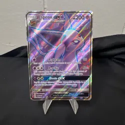 Pokemon Espeon GX Full Art Ultra Rare 140/149 SM Base Set Holo 200HP - Image 1