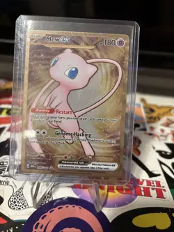 Pokemon TCG Mew EX 151 Gold NM M 205/165 Scarlet & Violet Ultra Rare - Image 1