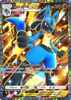✅ Pokemon TCG Pocket - 🔥 LUCARIO EX FULL ART 🔥 ITA - Image 1