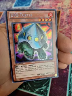 Yugioh UFO Turtle LCYW-EN233 Secret Rare 1st Edition Lightly Played - Image 3