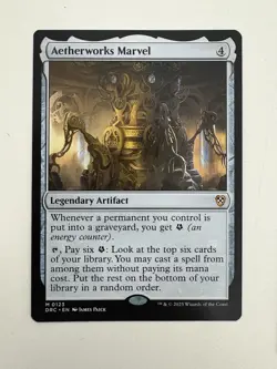 Aetherworks Marvel MTG Magic the Gathering Card NM Near Mint DRC - Image 1