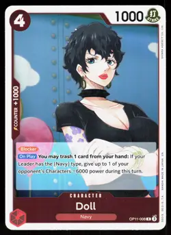 Doll OP11-008 A Fist of Divine Speed Rare One Piece - Image 1