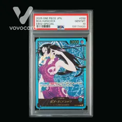 Boa Hancock One Piece 2025 EB02 Anime 25th Special Japanese OP07-038 PSA 10 - Image 1