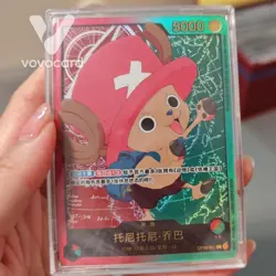 ONE PIECE Tony Tony Chopper (Gold Text) OP08-001 L Anime 25th Collection - Image 1