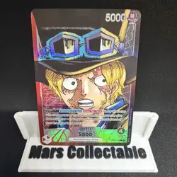 Namco One Piece Sabo OP05-001 Leader Alt Art Foil 5000 Power LP - Image 1