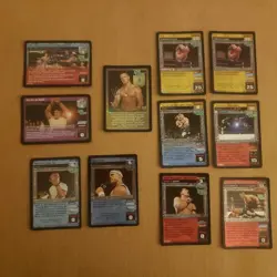 WWE Raw Deal John Cena Superstar 11 Card Collection Ultra Rares SS3 EX/LP - Image 2