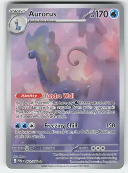 Aurorus 092/088 Holo Illustration Rare Perfect Order Pokemon Near Mint - Image 1