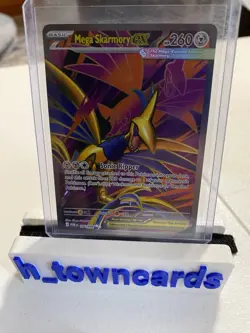 Mega Skarmory ex 106/088 Ultra Rare Perfect Order Pokemon Near Mint - Image 1
