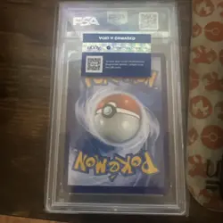 2016 Pokemon XY Evolutions Charizard Evo-prerelease-staff PSA 7 - Image 2