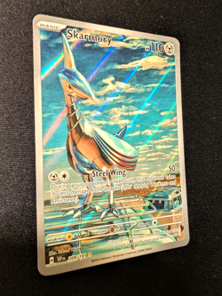 Skarmory SV08 Surging Sparks 209/191 Illustration Rare Holo - Image 3