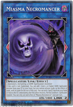 YuGiOH : Miasma Necromancer : DOOD-EN052 : Common : 1st Ed - Image 1