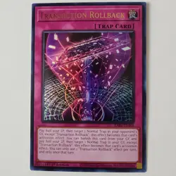 Transaction Rollback - RA04-EN105 - NM - Ultra Rare - 1st ed - Yugioh - Image 1