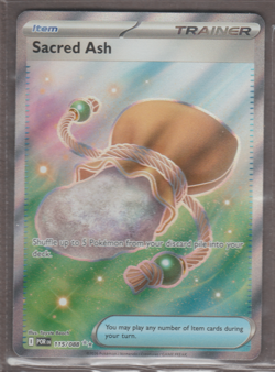 Sacred Ash 115/088 Perfect Order Ultra Rare Holo Full Art Item Pokemon TCG Card - Image 1