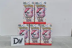 [5 Box] Pokemon Card 151 Booster Box Scarlet &Violet / Korean Ver. - Image 1