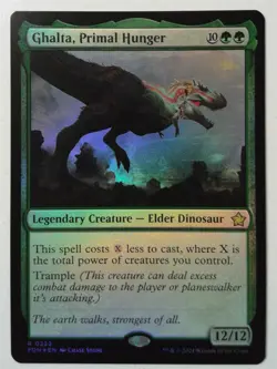 Ghalta, Primal Hunger *FOIL Rare* Magic MtG x1 Foundations - Image 1