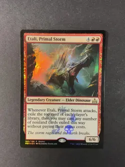 Etali, Primal Storm - Foil - Rivals of Ixalan - Magic the Gathering - MTG - Image 1