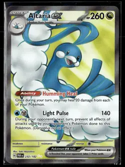 Altaria ex 232/182 Paradox Rift Ultra Rare Pokemon - Image 1