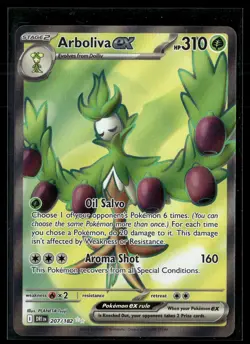 Arboliva ex 207/182 Destined Rivals Ultra Rare Pokemon - Image 1