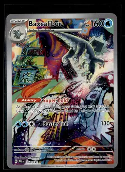 Baxcalibur 210/193 Paldea Evolved Illustration Rare Pokemon - Image 1
