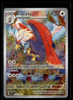 Braviary 214/191 Surging Sparks Illustration Rare Pokemon - Image 1