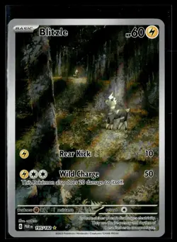 Blitzle 195/182 Paradox Rift Illustration Rare Pokemon - Image 1