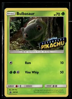 Bulbasaur SM198 SM Black Star Promos Promo Pokemon - Image 1