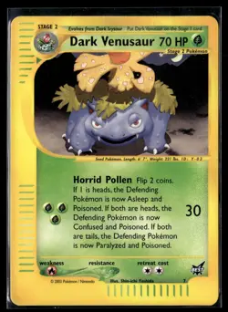 Dark Venusaur 7/9 Best of Game Promo Pokemon - Image 1