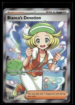 Bianca's Devotion 197/162 Temporal Forces Ultra Rare Pokemon - Image 1