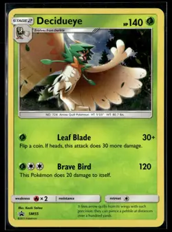 Decidueye SM55 SM Black Star Promos Promo Pokemon - Image 1