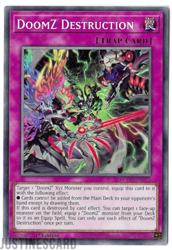YuGiOH : DoomZ Destruction : DOOD-EN074 : Common : 1st Edition - Image 1