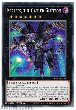 YuGiOH : Kerzebs, The Gaoled Glutton : DOOD-EN048 : Common : 1st Ed - Image 1