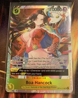 One Piece Boa Hancock OP14-112 The Azure Sea’s Seven Foil NM - Image 1
