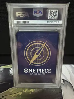 2025 One Piece OP12 EN Jewelry Bonney Manga Alternate Art #118 PSA 10 Gem Mint - Image 2