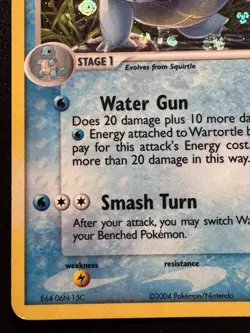 Wartortle 50/112 EX Firered & Leafgreen Pokemon Card Reverse Holo Foil Rare LP - Image 5