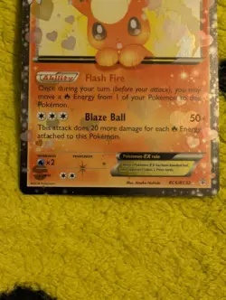Pokemon TCG Generations Flareon EX Holo Rare Card RC6/RC32 Radiant Collection - Image 4