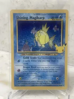 Shining Magikarp 66/64 Celebrations: Classic Collection Holo Pokemon Card - Image 1