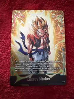Dragon Ball Card Game Energy Marker E-129 - Image 2