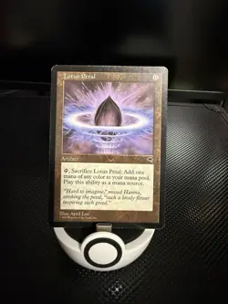 Magic: The Gathering Lotus Petal Artifact 1997 Wizards English Card - Image 1