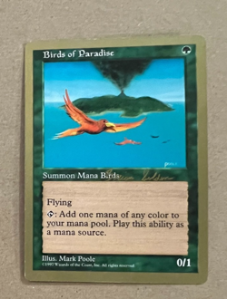 Birds of Paradise - World Championship Deck - MTG - Magic the Gathering - 1998 - Image 1