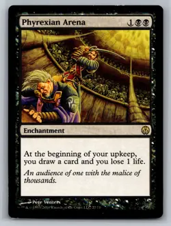 Duel Decks: Phyrexia vs. the Coalition #27 Phyrexian Arena *M6 - Image 1