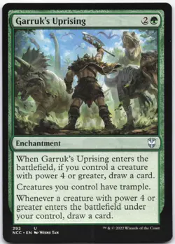 Garruk's Uprising U Commander: Streets of New Capenna 292 NM - Image 1