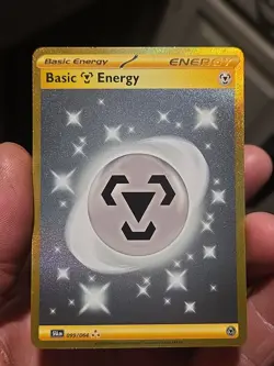 Pokemon TCG Basic Metal Energy Hyper Rare Card Shrouded Fable 099/064 Near Mint - Image 1